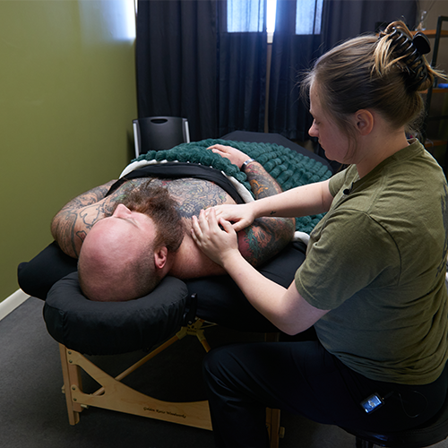 Manual Lymphatic Drainage Therapy for shoulder pain